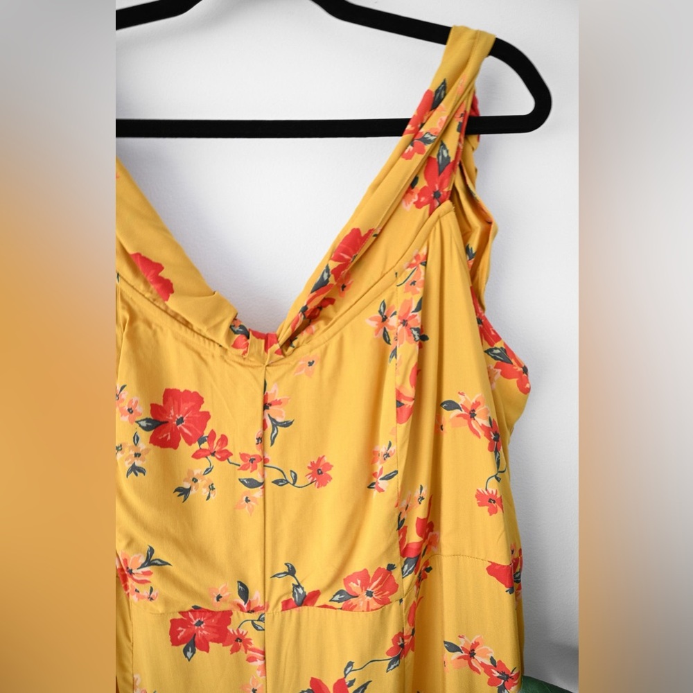 Anthropologie+ Yellow Jumpsuit NEW With Tags - Picture 4 of 7